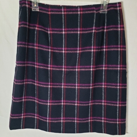 Talbots Dresses & Skirts - Talbot's Black Multicolored Wool Blend Pencil Skirt Sz 6